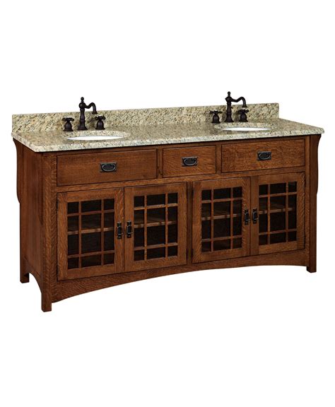 Shop from bathroom vanities, like the the formosa floor standing open bottom double sink modern bathroom cabinet or the terra 48 bathroom vanity, while discovering new home products and. Landmark Amish Bathroom Vanity - Amish Direct Furniture
