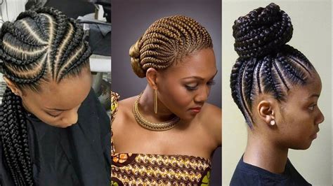 Latest 2019 Ghana Braids Hairstyles Trending Hairstyles