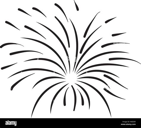Fireworks Burst Design Stock Vector Image And Art Alamy
