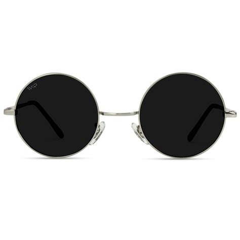 Ethel Retro Round Sunglasses Hippie Sunglasses Wearme Pro