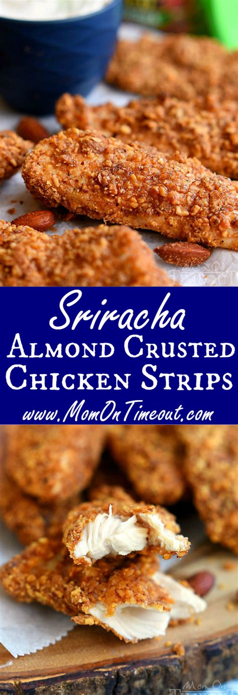 These Sriracha Almond Crusted Chicken Strips Are The Perfect Recipe To