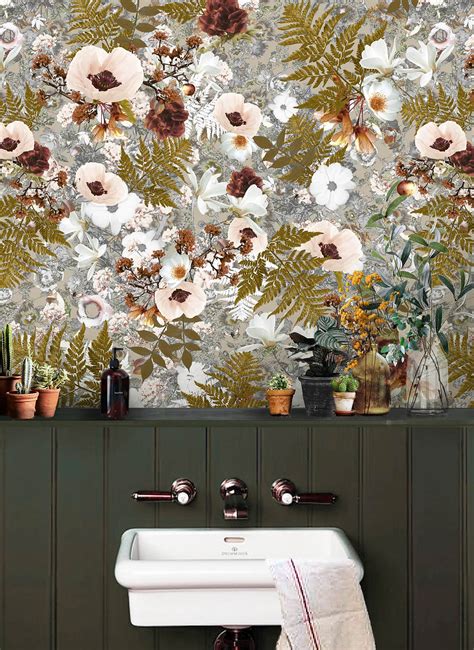 How To Wallpaper A Bathroom
