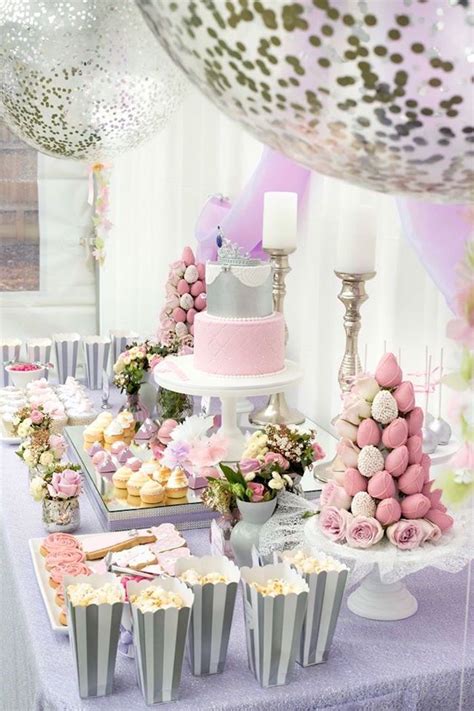 Princess theme birthday party supplies and decorations jewelgiftshoppe 4.5 out of 5 stars (34) $ 2.50. Elegant Purple Princess Birthday Party | Elegant birthday ...