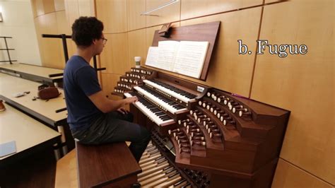 Js Bach Bwv 534 Prelude And Fugue In F Minor Youtube