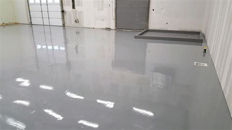 Commercial Warehouse Haze Gray Epoxy Floor Garner Nc Witcraft