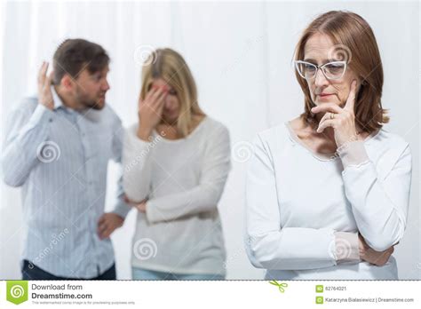 Interfering mother-in-law stock image. Image of caring ...