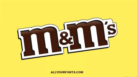 Mandms Logo Font Download All Your Fonts