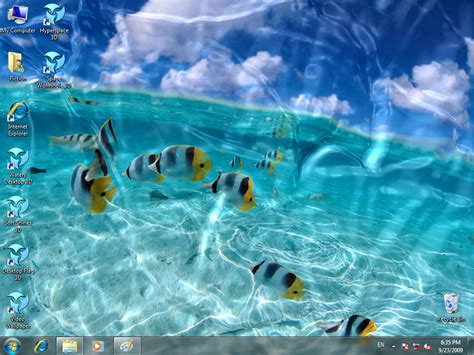 Animated Wallpaper Watery Desktop 3d Information And