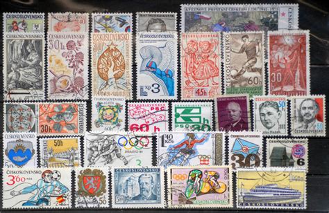 Ceskoslovensko Lot Stamps St584 Ma Shops