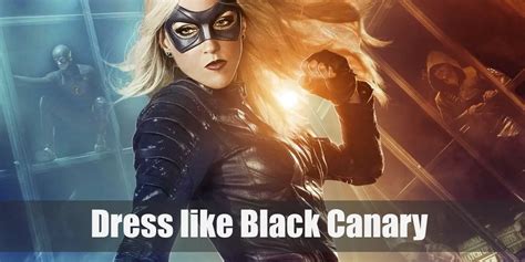 Black Canary Costume For Cosplay And Halloween