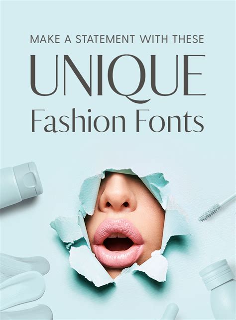 Make A Statement With These Unique Fashion Fonts Creative Market Blog