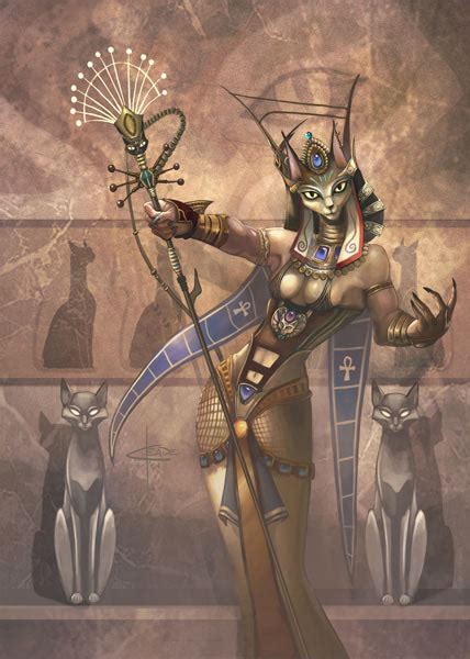 Spiritual Egypt Goddess Bast Offers A Rebirth And New Begining