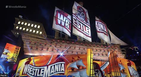 Wwe Reveals First Official Look At The Wrestlemania Stage