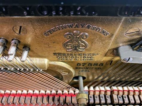 19th Century Steinway And Sons Upright Grand Piano 56 A440 Pianos