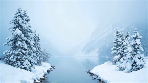 Photography Nature Winter Snow Lake Wallpapers Hd Desktop And Mobile Backgrounds