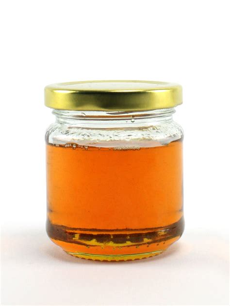 honey jar clear glass honey jars