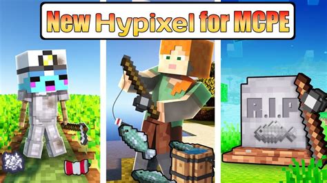 Hypixel Like Skyblock Server For Minecraft Mcpe Bedrock Showcase Of