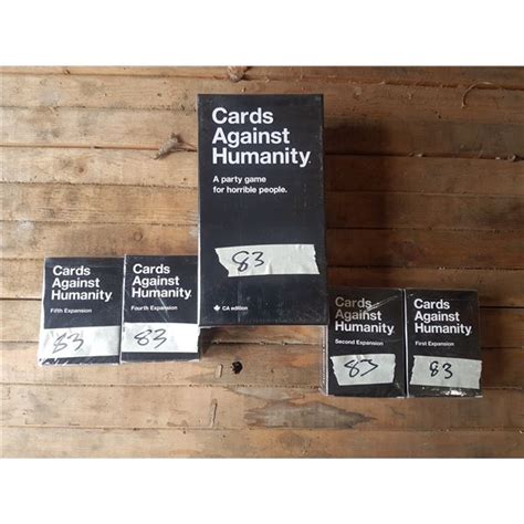 Cards Against Humanity And Expansion Packs