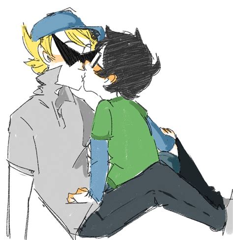 Mspa Booru Age Discrepancy Bro Brotherlover John Egbert Kiss Lustral