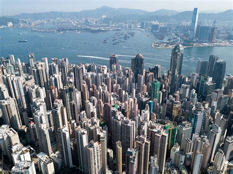 Hong Kong Aerial Views By Stocksy Contributor Bisual Studio Stocksy