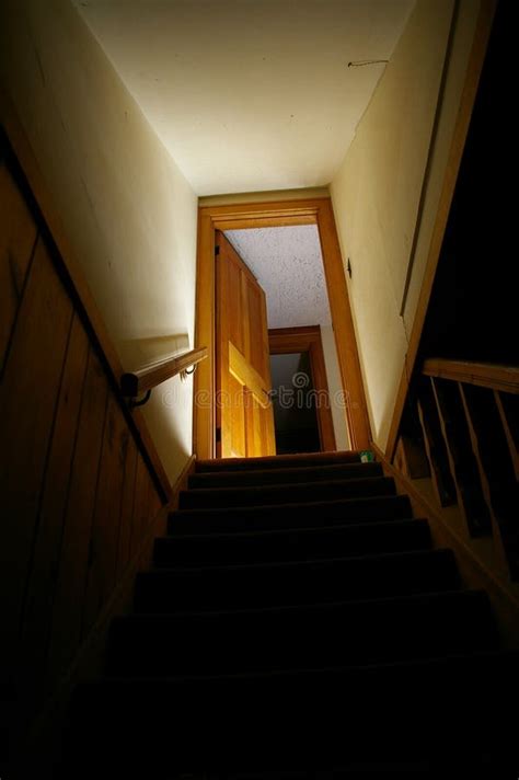 Basement Stairs Stock Photo Image Of Home Angled Weird 894836