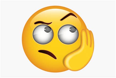 Emoji Annoyed Face Hd Png Download Kindpng