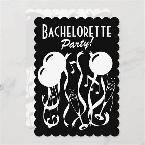 Custom Fun Bachelorette Party Invitation Template Zazzle