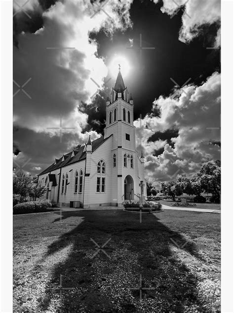 Painted Churches Of Schulenburg Texas Poster By Va103 Redbubble