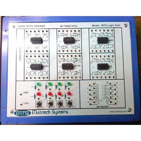 Mts Logic Gates Digital Electronics Trainer Kit At Rs 3810unit In