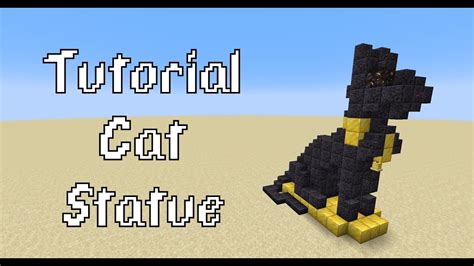 Tutorial Cat Statue Egyptian Series Youtube