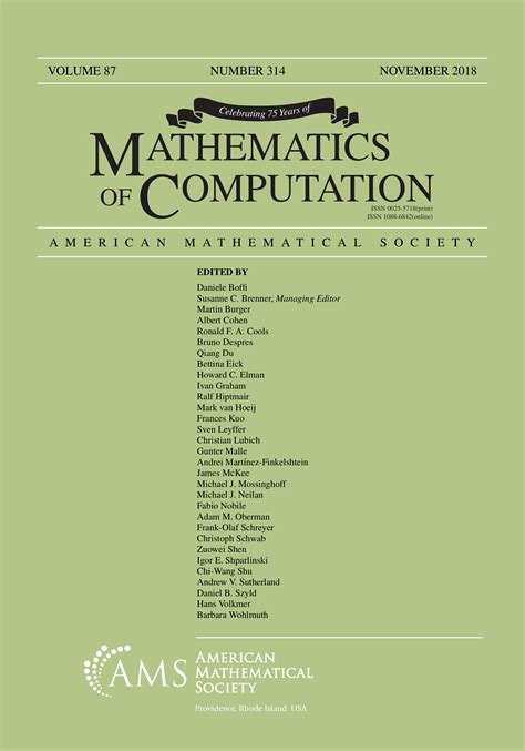 Mathematics Of Computations Lsu Math