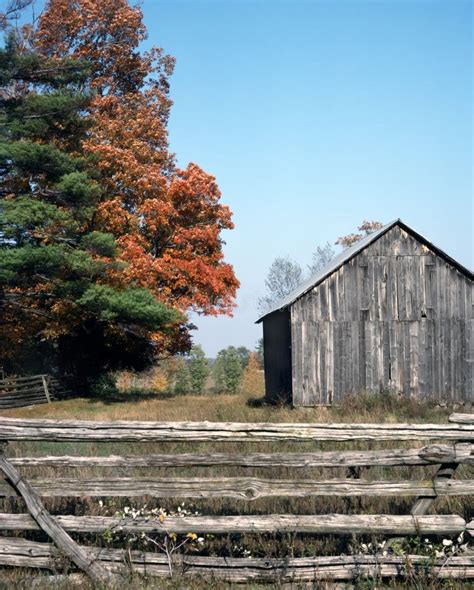 Country Fall Scenic Ontario Canada Stock Image Image Of Countryside