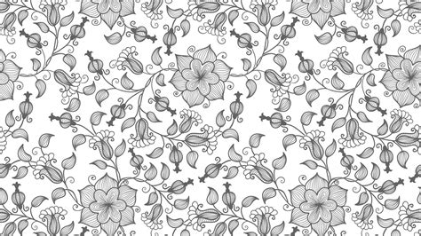 Free Download 25 Black And White Floral Wallpapers 1920x1080 For Your