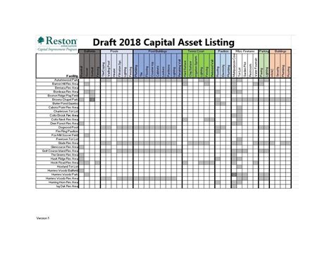 48 Useful Asset List Templates Personal Business Etc Templatelab