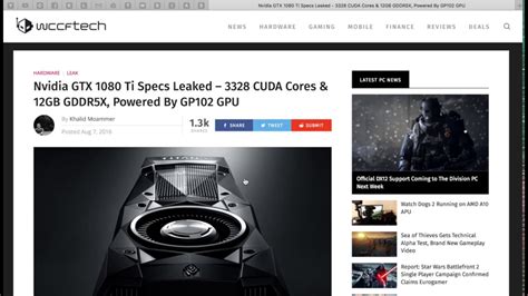 The geforce gtx 1080 ti is now the ultimate 4k gaming solution and until amd releases vega i don't expect to see any significant shift in the gpu landscape. GTX 1080 Ti | Price | Rumours - YouTube