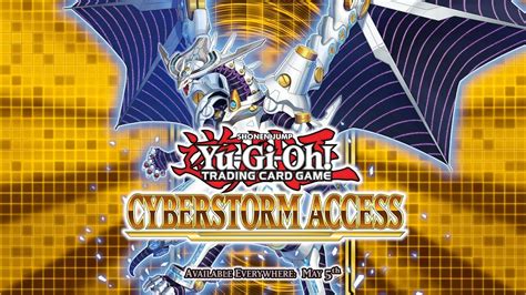 Yu Gi Oh Tcg Cyberstorm Access Set Introduction Youtube