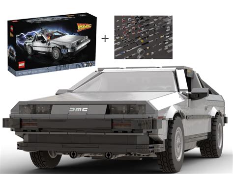 Lego Moc Dmc Delorean Dmc 12 From 10300 And Extra Parts By