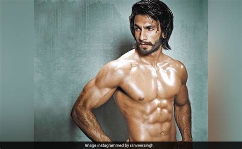 Ranveer Singh Posts Extra Gluten Shirtless Pic The Internet Thinks It S Mind Blowing