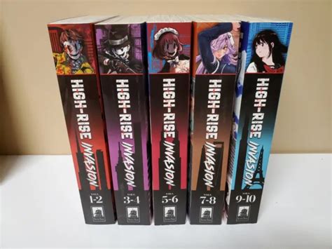 High Rise Invasion Manga Volume 1 10 English 1 2 3 4 5 6 7 8 9 10 Oha