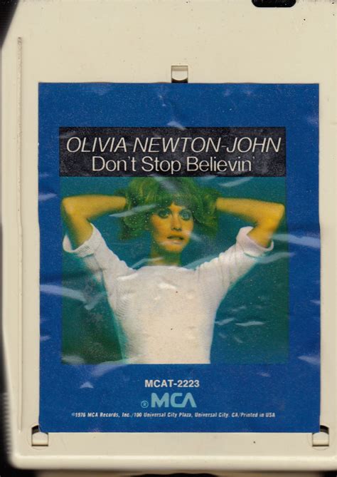 Olivia Newton John Don T Stop Believin Track Cartridge