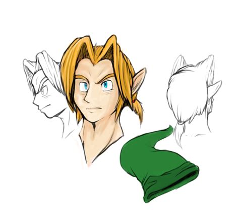 Ocarina Of Time Link Bust Practice By Siscocentral1915 On Deviantart