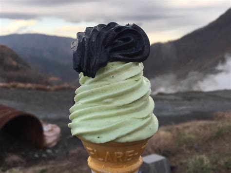 Black Vanilla Wasabi Ice Cream