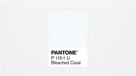 Pantone P 115 1 U Bleached Coral Colore Dellanno 2020 Jess I Do