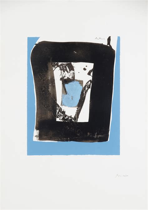 Robert Motherwell Untitled From Basque Suite 1971 Mutualart