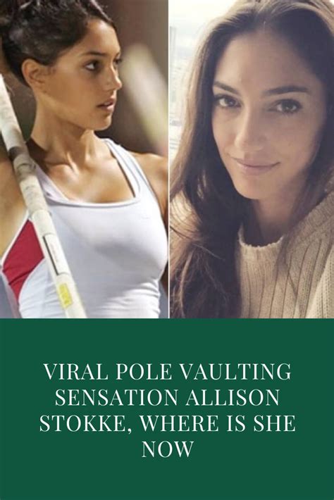 Viral Pole Vaulting Sensation Allison Stokke Where Is She Now Really