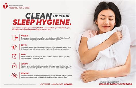How To Sleep Better Infographic Go Red For Women