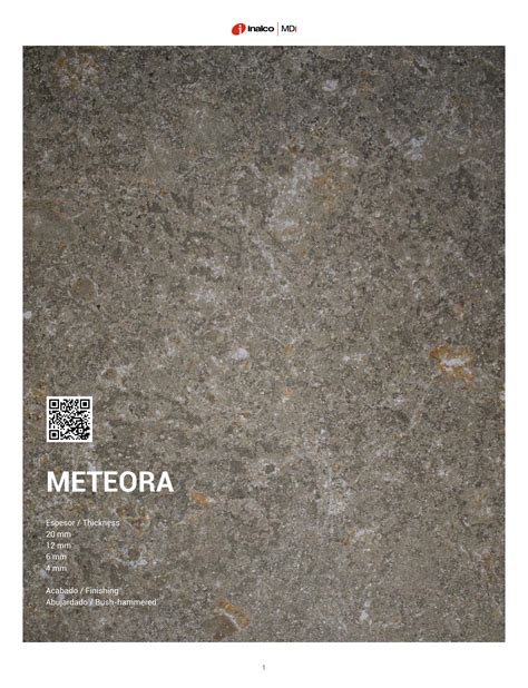 Inalco Meteora Catalogue By Arteco Issuu