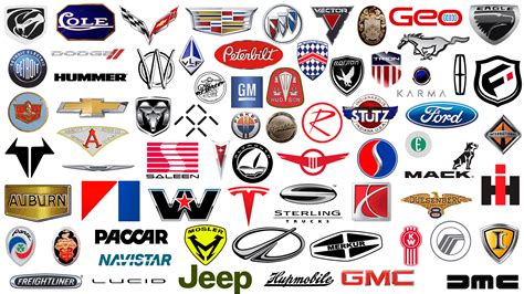 Most Popular Car Brands Logos Decals Stickers Labels Full Set Free Fast
