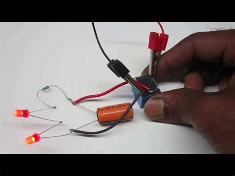 Blinking LED How To Make A Dual LED Blinking Circuit Using Relay And
