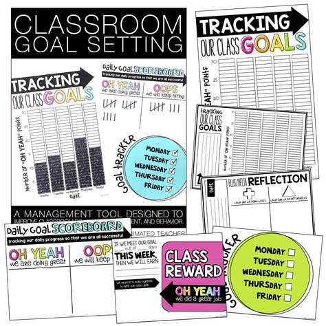 Classroom Goal Setting | Classroom goals, Classroom routines, Goal board classroom